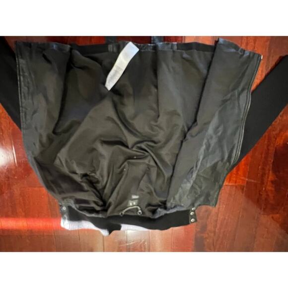 Armani Exchange leather jacket size large, has some damage as shown in pics - Picture 15 of 16